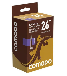 Камера COMODO 26 x 2.125/2.40 (52/62 - 559) AV48 мм бутиловая 0756 фото 129890