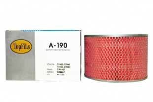 Фильтр воздушный A-190/A-1002 TopFils Корея фото 88214