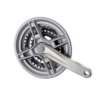 Система Prowheel TREKKING 3x(7/8S) 28-38-48T, сталь, защита, 170, алюм, Chainline 48,5. фото 128868