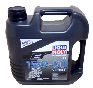 LIQUI MOLY Motorbike 4T Street 15w50  SL, MA2   4 л (масло синтетическое) 1689 фото 115375