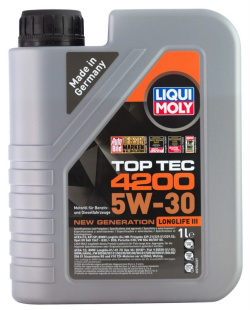LIQUI MOLY Top Tec 4200 HC 5W30 SP C3   1 л (масло синтетическое) 8972/7660 фото 125095