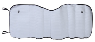 ЕРМАК Шторка солнцезащитная на лобовое стекло, 145x70см, графитовая, 10033S 718-022 фото 131727