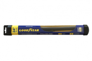 Щетка стеклоочистителя БЕСКАРКАСНАЯ GOODYEAR Frameless 24/60 см (всесезонная) фото 86537