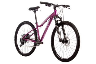 Велосипед STINGER 27.5" VEGA EVO фиолетовый, алюминий, размер 17" 168557 2024г фото 130244