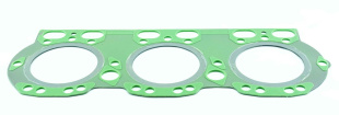 Прокладка ГБЦ для ЯМЗ-236Д (НЕ,БЕ,НЕ2,БЕ2,6563) (Сил. зел.) н/о мет. общая  фото 132980