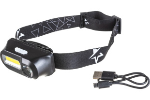 Фонарь КОСМОС KocH3WDLith, 3Вт ХРЕ, 3Вт СОВ, сменный акк 1200mAh фото 131627