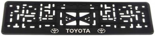 Рамка с защелкой СТД TOYOTA черная 112/2-STD фото 123008