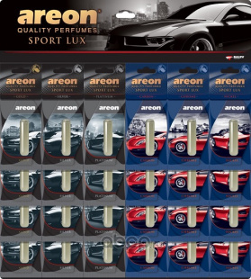 Ароматизатор гелевый AREON (лист 24 шт) LIQUID LUX  5 мл 704-210 фото 128483