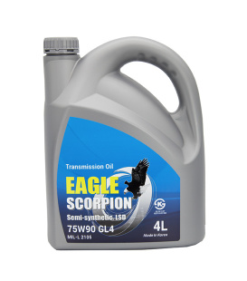 Масло трансмиссионное EAGLE SCORPION Gear Semi-Syn Oil 75W90 API GL-4  4L фото 123260