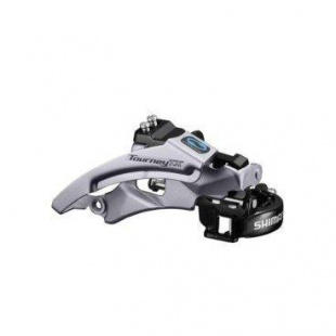 Перек-ль передний Shimano Tourney, TX800, ун. тяга,  ниж. хомут, уг.:66-69 7/8ск 31,8mm 31012062 фото 99864