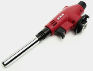 Газовая горелка RUNIS Premium P06, пьезо. (цанг.) 4-053 фото 128607