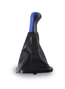 Ручка КПП ВАЗ 2110-12  РАМКА винил/СИНИЙ KPP00024 фото 92856