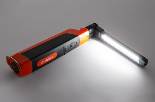 Фонарь светодиодный аккумуляторный, переносной, складной, со световым пучком 500+200 Лм A90061 фото 125551