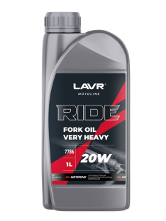 LAVR MOTO Вилочное масло RIDE Fork oil 20W, 1 л Ln7786 фото 124796