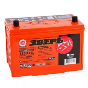 Аккумулятор Зверь Азия 125D31L 110 А/ч 930А 306х175х225 фото 120663