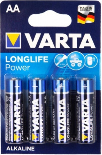 Эл-т питания VARTA LONGLIFE POWER AA 4*BL  пальчиковые  фото 113211