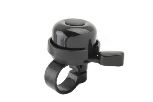 Звонок механический, Ø 46мм, алюминий/пластик, черный фото 128815