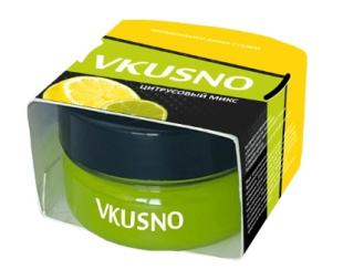 Ароматизатор банка гелевый "Vkusno" Цитрусовый микс фото 137125