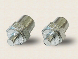 Клемма АКБ КЛ 045 (свинец) (перех.с резьбы на конус. на необслуж. акк-ры) фото 118701