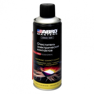 Очиститель электрических контактов (260 г) ABRO MASTERS EC-533-400-AM-RE фото 122075