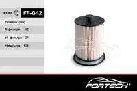 FF-042    FORTECH Ф\топл\КАТР\102569543    ГАЗЕЛЬ\ВАЛДАЙ  Cummins ЕВРО-3 10~ 2.8L (SAKURA. ES-57010) фото 113649