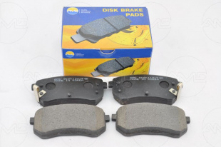 Колодка дискового тормоза зад. BF155 \5830207A00\AMD.   HYUNDAI,KIA Picanto  (PN0526) (TRW. GDB3370) фото 89155