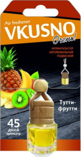Ароматизатор подвесной бочонок  Fresco Vkusno Тутти-Фрутти AR1VB008 AZARD   фото 94146