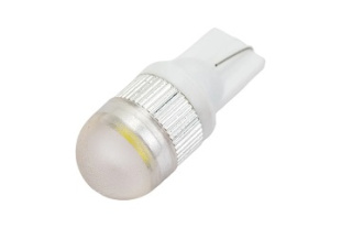 Автолампа диод T10 (W5W) 12V  2 SMD 1-конт Белая SKYWAY (К-Т 2 шт) S08201065 фото 128363