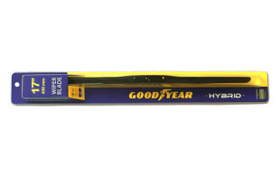 Щетка стеклоочистителя ГИБРИДНАЯ GOODYEAR Hybrid 17/43 см (всесезонная) фото 104945