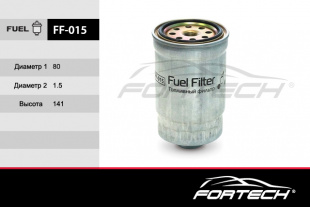 FF-015    FORTECH Ф\топл\319222E900    HYUNDAI Tucson, Santa Fe, i30 , Elantra  (MANN. WK824/1) фото 113829