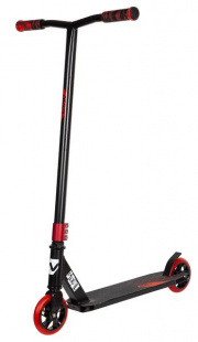 Самокат для детей NOVATRACK PIXEL BL колеса 120мм с алюм. обод. ЧЕРНО-КРАСНЫЙ 149644 фото 116481
