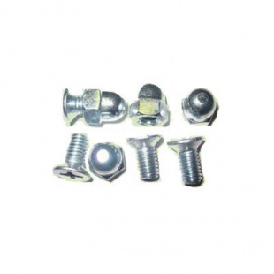 Болт оцинкованный декоративный (4шт) фото 114367