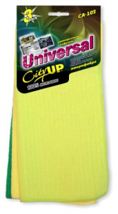 СА-102 Салфетки микрофибра Универсальные 3 шт 30*30 фото 91379