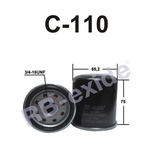 Фильтр маслянный RBC110/C-011E 90915-03001 фото 126942