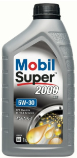 MOBIL SUPER 2000 XE 5w30  1Л  (масло полусинтетическое) фото 134661