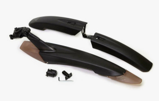 Крылья TRIX  26-29", к-кт перед./задн., крепеж:перед.в шток вилки, задн. за подседельный штырь;4540 фото 129943