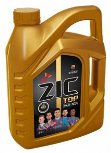 ZIC TOP 5w40 API SP  4 л (масло синтетическое) фото 122255