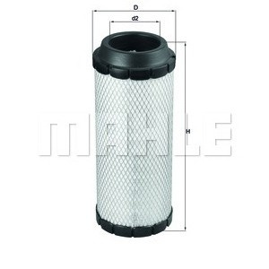 MAHLE Элемент фильтрующий воздушного фильтра LX 1687 Z0322 (C 15 300) фото 110865