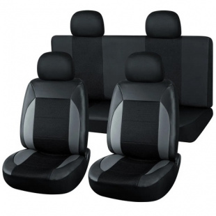 Чехлы унив. VOIN Экокожа+сетка Space 2, размер M, 8 пр. /серый/ фото 112284