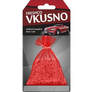 Ароматизатор подвесной мешочек "Freshco Vkusno" Новая машина AR1VM007 фото 118763