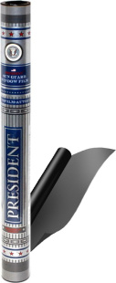 Пленка тонировочная "PRESIDENT" в тубе "Ultra Super Dark Black" (0,75м х 3м) 3% 55327 фото 119211