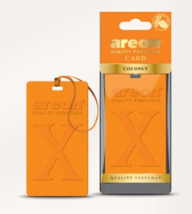 Ароматизатор полимерный AREON CARD Coconut 704-AXC-05 фото 136414