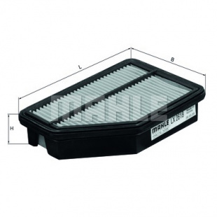 MAHLE Элемент фильтрующий воздушного фильтра LX 2618 Z0322 (C 20 003) фото 106955