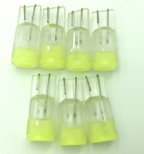 Светодиод 24V T10-COB-1W  WHITE Transparent Star Light  (10шт) 24-599 фото 102568