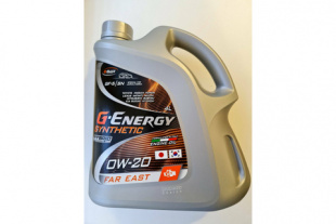 G-Energy Synthetic Far East 0w20 SP GF-6 4 л (масло синтетическое)  фото 112927