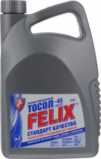 Тосол -45 ТС FELIX Стандарт  3 кг г.Дзержинск фото 83744