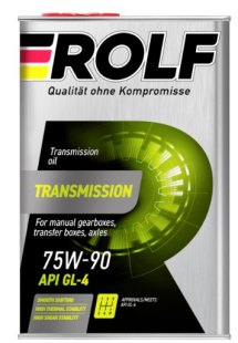 Rolf Transmission 75W90 GL-4 4л (металл) п/с ^ фото 133642