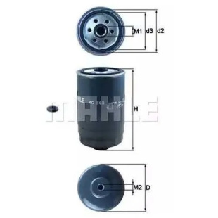 Фильтр топливный KC 703D \S80513480A\MAHLE    MAZDA 3, CX-30 1.8D (19-) фото 136306
