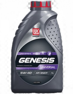 ЛУКОЙЛ Genesis UNIVERSAL  5w40  SN/CF, A3/B4   1 л ( масло на основе синтетич. технол.) фото 82865