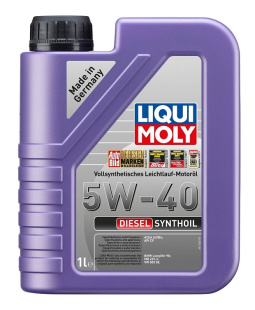 LIQUI MOLY Diesel Synthoil 5W40 CF A3/B4   1 л (масло синтетическое) 1340/1926 фото 127130